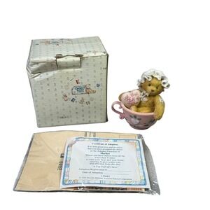 Cherished Teddies MARILYN A Cup Full of Cheer 135682 in Box Collectible Rare